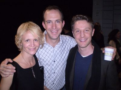 Gina Nagy Burns, Christopher Burns and Daniel Harray Photo